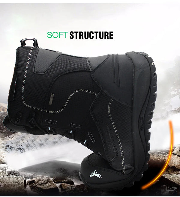 Waterproof Non-slip Winter Ski Boots