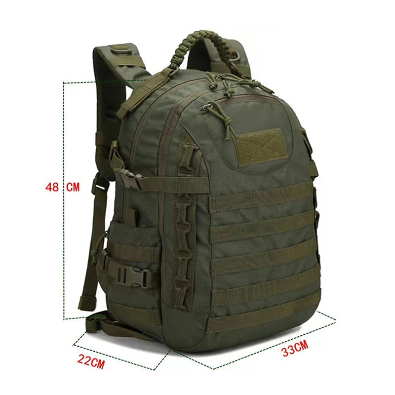 Outdoor Military Tactical Canvas Backpack