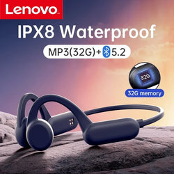 IPX8 Waterproof Bone Conduction Headphone