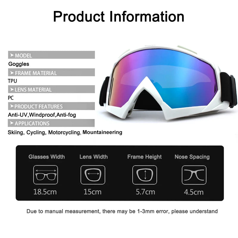 Winter Windproof Ski Goggles